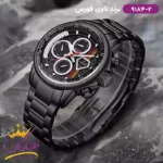 ساعت مچی مردانه نیوی فورس فلزی مشکی فول دیت 9184/2 - Image 4