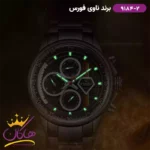 ساعت مچی مردانه نیوی فورس فلزی مشکی فول دیت 9184/2 - Image 5