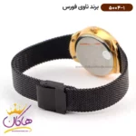 ساعت مچی زنانه نیوی فورس بند حصیری مشکی 5004/1 - Image 4