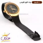 ساعت مچی زنانه نیوی فورس بند حصیری مشکی 5004/1 - Image 3