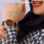 ساعت مچی زنانه نیوی فورس بند حصیری مشکی 5004/1 - Image 2