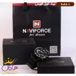 ساعت عقربه ای مردانه نیوی فورس فول دیت مدل NF9068-01 - Image 3