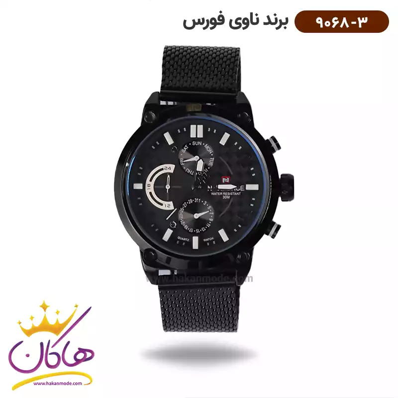naviforce-watch-code-9068.31-1.webp ساعت مچی عقربه ای مردانه نیوی فورس مشکی مدل NF9068-03 - Image 1