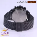 ساعت نیوی فورس مردانه فلزی مشکی فول دیت کد 9110/3 - Image 5