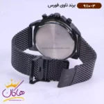 ساعت نیوی فورس مردانه فلزی مشکی فول دیت کد 9110/3 - Image 3