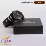 ساعت نیوی فورس مردانه فلزی مشکی کد 9117/2 - Image 2