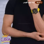 ساعت مچی مردانه نیوی فورس اسپرت بند زرد 9202/1 - Image 2