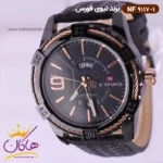 ساعت نیوی فورس مردانه بند چرمی مشکی کد 9117/1 - Image 2