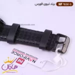 ساعت نیوی فورس مردانه بند چرمی مشکی کد 9117/1 - Image 4