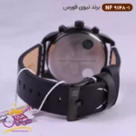ساعت نیوی فورس مردانه بند چرمی مشکی فول تایم 9148/1 - Image 4