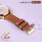 ساعت نیوی فورس مردانه بند چرمی فول تایم 9148/3 - Image 3