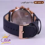 ساعت نیوی فورس مردانه بند چرمی صفحه آبی فول دیت 9148/5 - Image 3