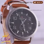 ساعت نیوی فورس مردانه بند چرمی صفحه مشکی کد 9229/2 - Image 2