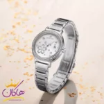 ساعت مچی زنانه نیوی فورس نقره ای صفحه سفید 5016/4 - Image 4