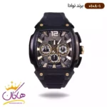 ساعت نوادا مردانه بند رابر کد 0108/1