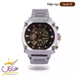 ساعت نوادا مردانه کرنوگراف نقره ای رز کد 1007/2