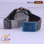 ساعت نوادا مردانه کرنوگراف فلزی مشکی رز کد 1007/3 - Image 2