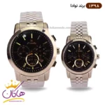 ساعت نوادا ست بند فلزی کد 1398