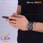 ساعت مردانه نوادا بند رابر قاب استیل | G 0101/1 - Image 3