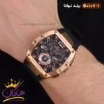 ساعت مردانه نوادا قاب رزگلد مربعی | G 0107/1 - Image 2
