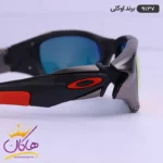 عینک دوچرخه سواری هولوگرامی قرمز اوکلی 9137 - Image 3