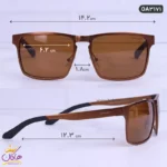 عینک اورجینال الومینیوم قهوه ای اوکلی 3171 | oakley - Image 2