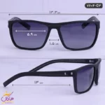 عینک آفتابی اوگا تمام فریم مشکی اورجینال کد 7604 | OGA - Image 2