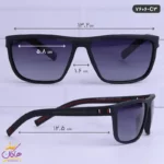 عینک آفتابی اوگا تمام فریم مشکی اورجینال کد 7606 | OGA - Image 2