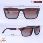 عینک آفتابی اوگا مردانه قهوه ای 9601/2 - Image 2