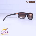 عینک آفتابی مردانه اوگا قهوه ای 9603/2 OGA - Image 3