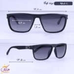 عینک آفتابی مردانه اوگا مشکی 9606/1 - Image 2