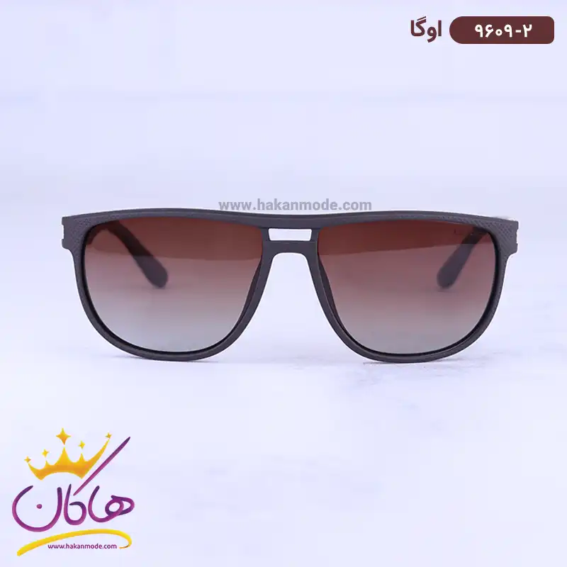 oga-sunglasses-code-9609.21.webp عینک آفتابی اوگا مردانه قهوه ای مدل 9609/2 - Image 1
