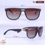 عینک آفتابی اوگا مردانه قهوه ای مدل 9609/2 - Image 2