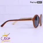 عینک اورجینال اومگا گرد چوبی کد OM141 - Image 7