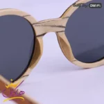 عینک اورجینال اومگا گرد چوبی کد OM141 - Image 5