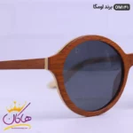 عینک اورجینال اومگا گرد چوبی کد OM141 - Image 4