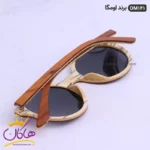 عینک اورجینال اومگا گرد چوبی کد OM141 - Image 3