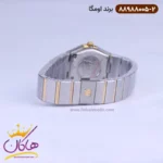 ساعت امگا زنانه فلزی نقره ای طلایی 88988005/2 - Image 2