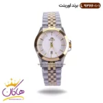ساعت اورینت ست فلزی نقره ای طلایی کد 9366 - Image 4
