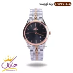 ساعت اورینت فلزی ست صفحه مشکی کد 9367 - Image 5