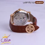ساعت اتوماتیک پتک فیلیپ رزگلد بند چرم | کد P00505289 - Image 7
