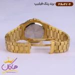 ساعت پتک فیلیپ مردانه فلزی طلایی 3A047/4 - Image 3