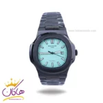 ساعت مچی پتک فیلیپ مردانه فلزی مشکی صفحه تیفانی M 8058/12