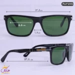 عینک پرسول اورجینال سبز پلار مدل PO3166S - Image 2