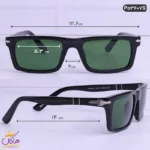 عینک پرسول اورجینال سبز پلار مدل PO3607S - Image 2