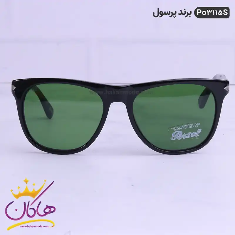 persol-sunglasses-code-PO3115s1-1.webp عینک پرسول اورجینال سبز پلار مدل PO3115S - Image 1