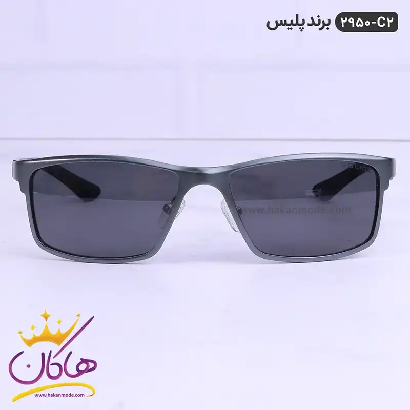 police-sunglasses-code-2950.21-1.webp عینک آفتابی پلیس اورجینال طوسی مدل police | c2-2950/1 - Image 1