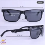 عینک آفتابی پلیس اورجینال مشکی مدل police | c1 - 6560/1 - Image 2