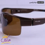 عینک پلیس الومینیوم اورجینال قهوه ای 8080 | police - Image 4