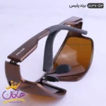 عینک آفتابی پلیس اورجینال قهوه ای مدل police | c3-8137/2 - Image 3